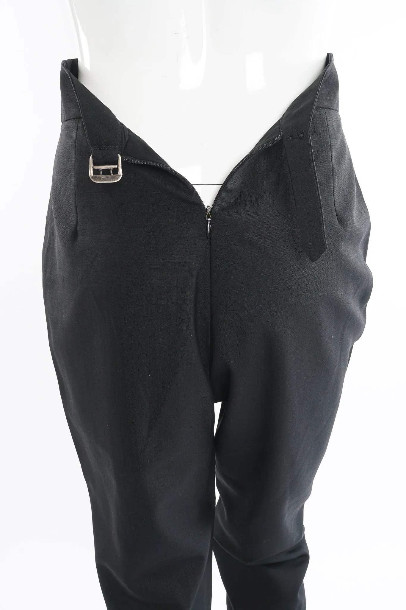 Cummerbund Cigarette Pant