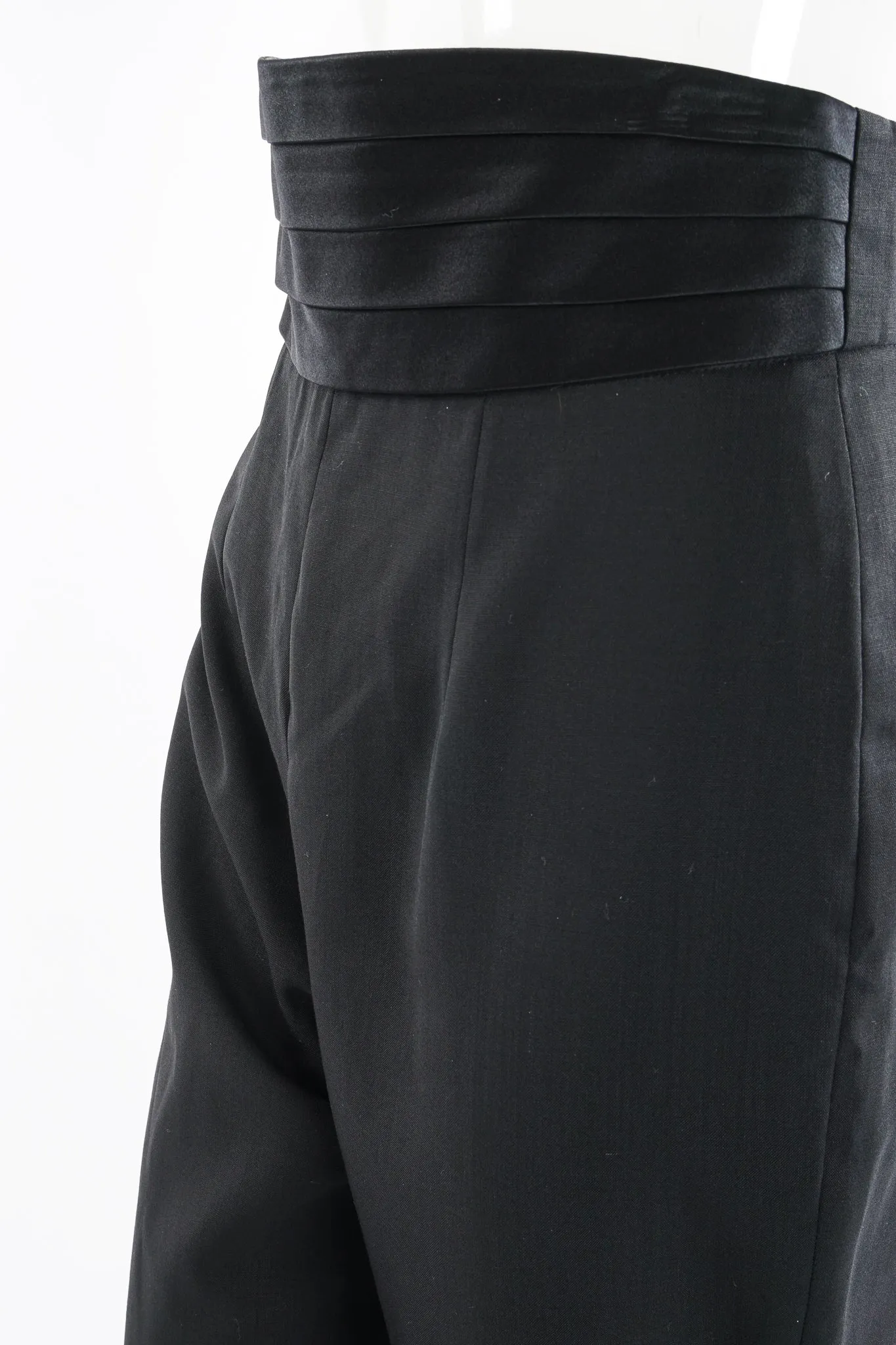 Cummerbund Cigarette Pant