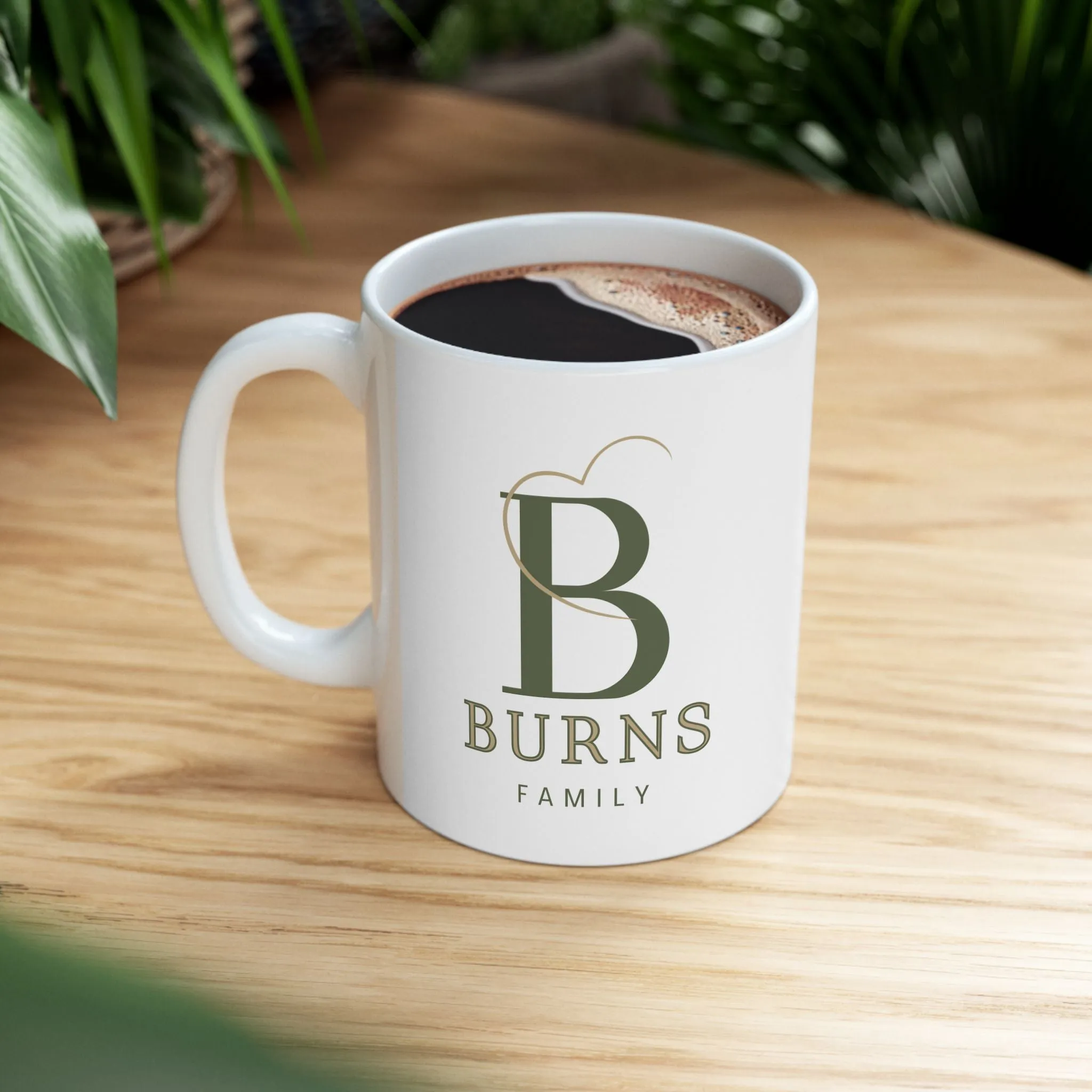 Custom Burns Family 11 oz Mug