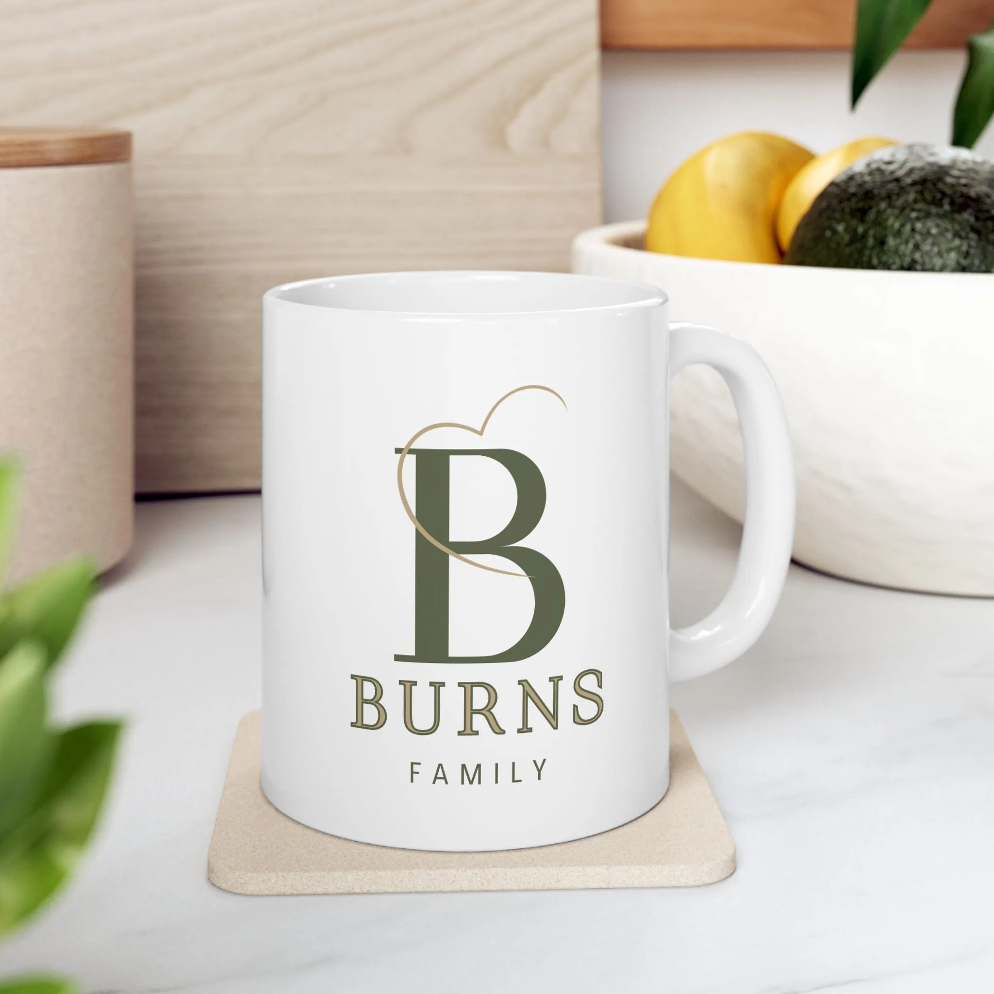 Custom Burns Family 11 oz Mug