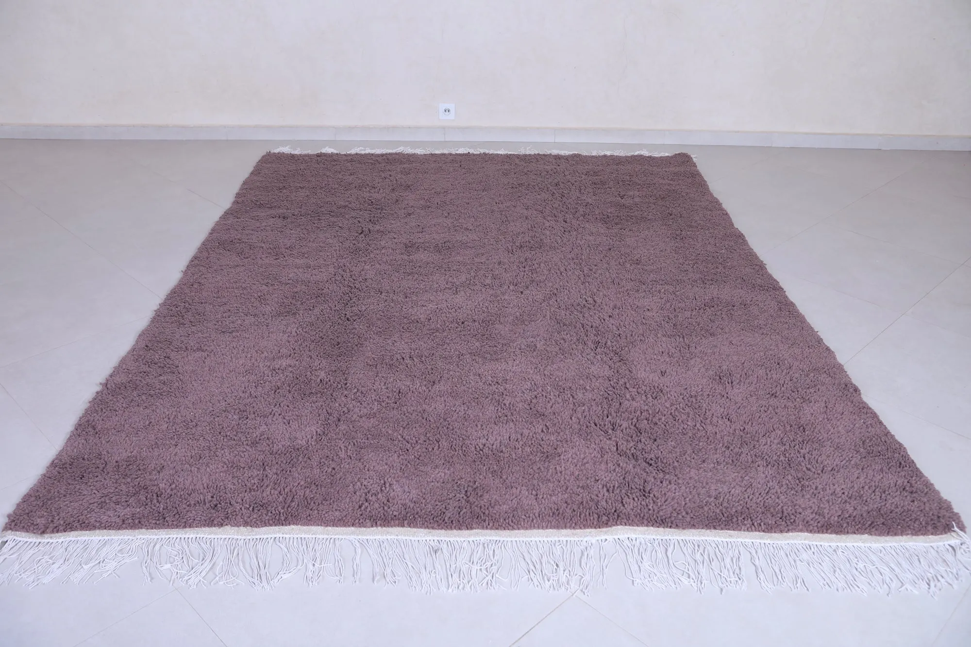 Custom Moroccan solid rug - Beni rug - Berber rug