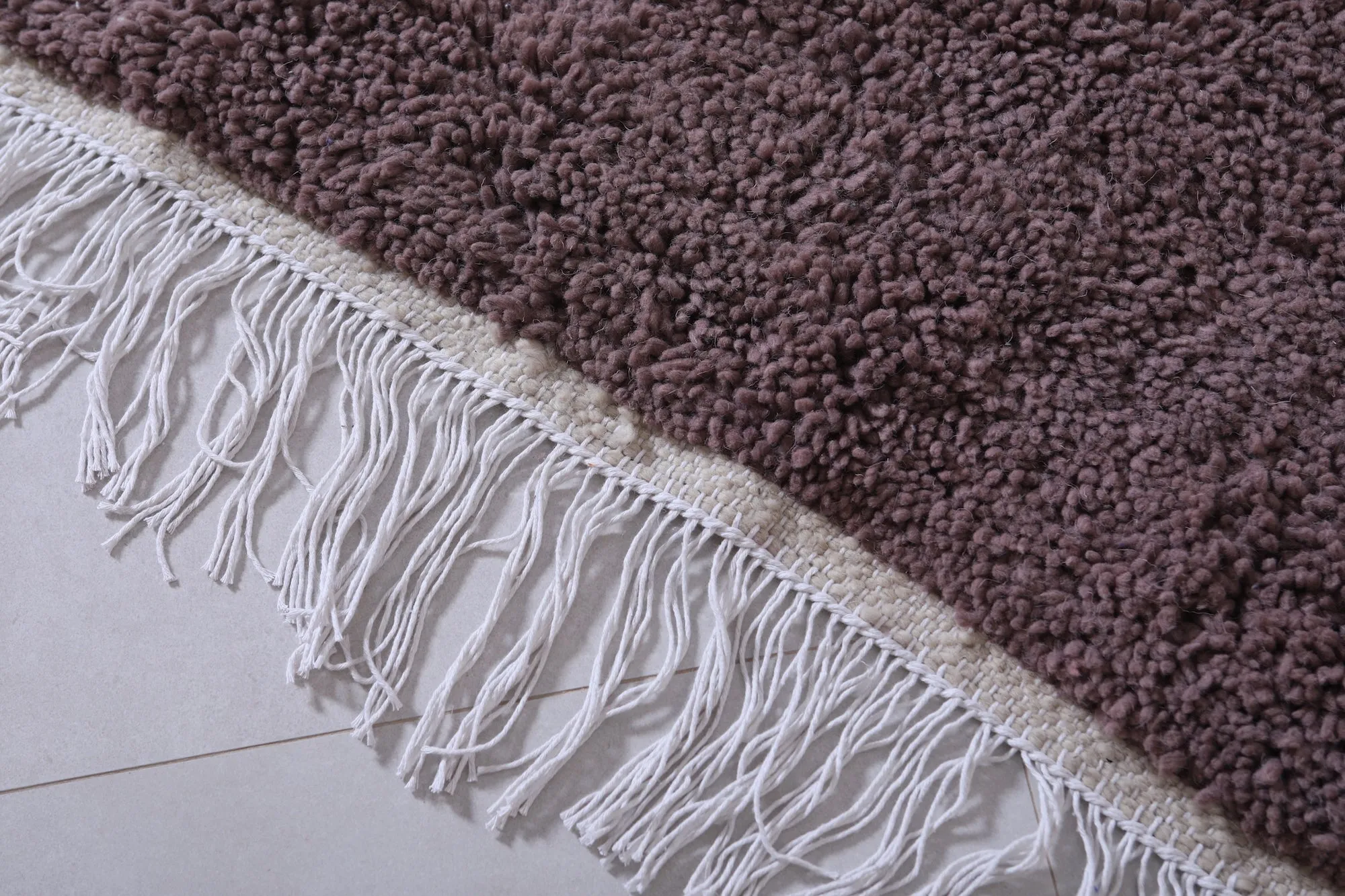 Custom Moroccan solid rug - Beni rug - Berber rug