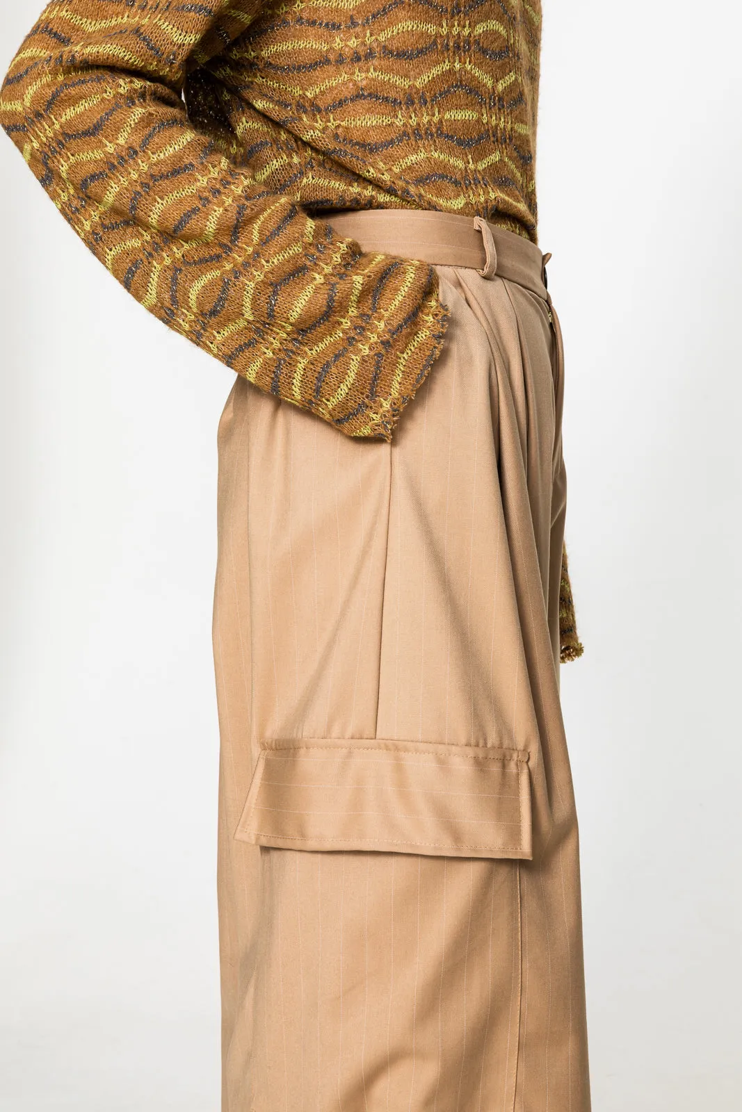 Cypress Sweater Dijon Patterned