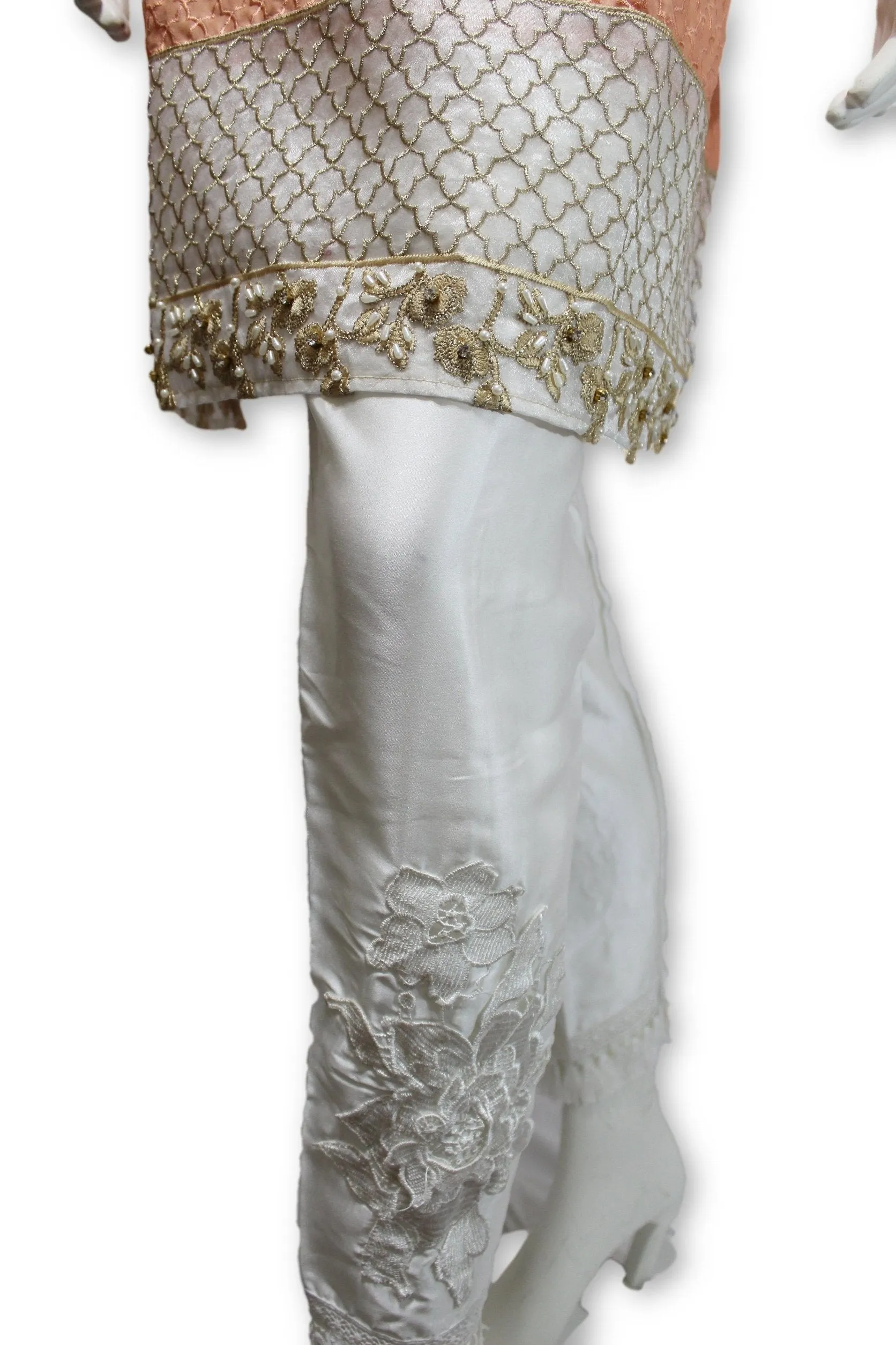 D03  Pakistani Indian Women 3 Piece Semi Formal Dress