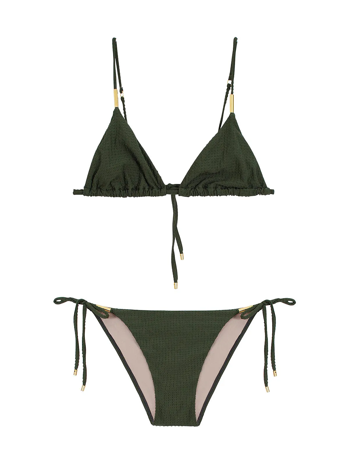 Detail Tri-Detail Tie Bikini ::RET