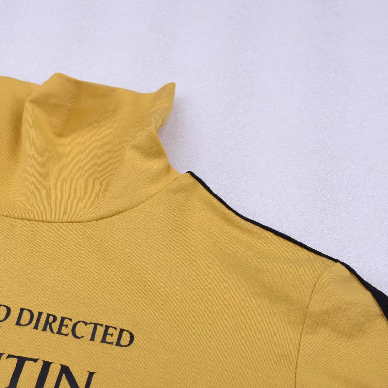 'Director's Cut' Cropped Turtleneck