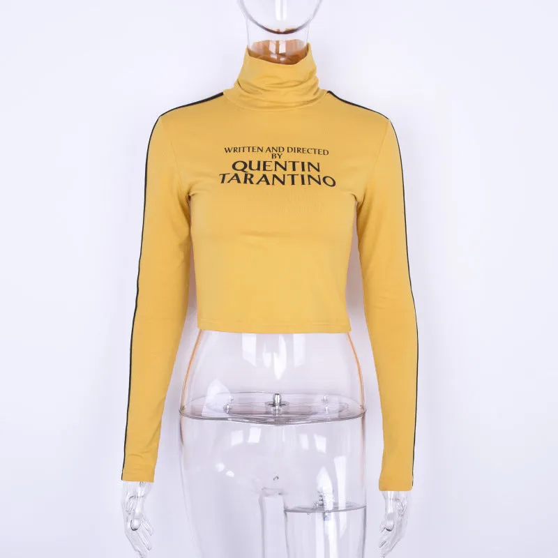'Director's Cut' Cropped Turtleneck