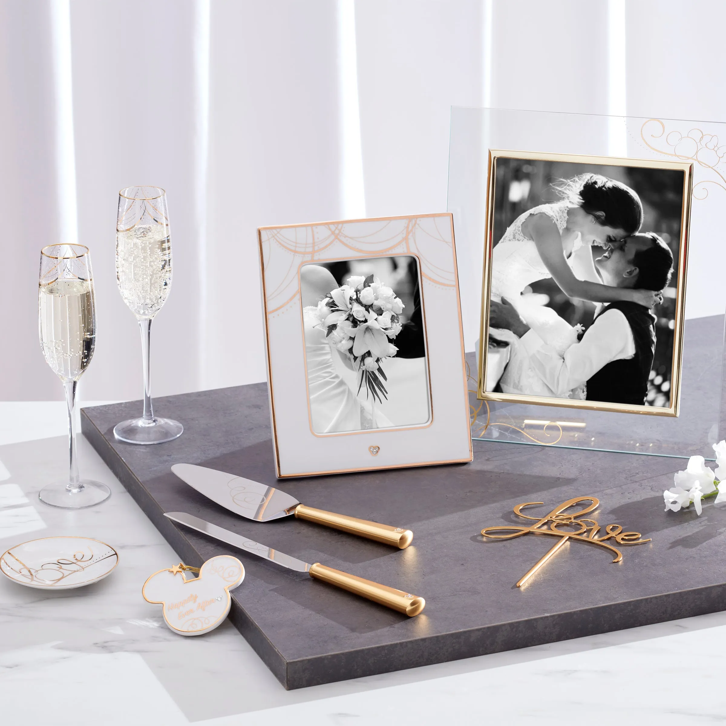 Disney Bridal Cake Topper