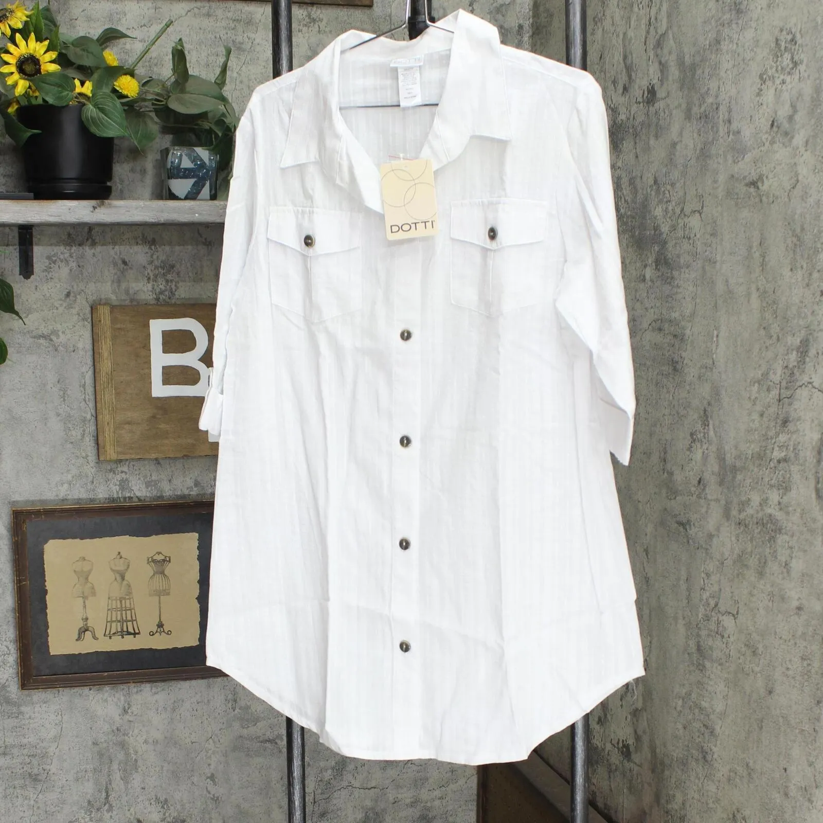 Dotti Travel Muse Cotton Shirtdress Cover-Up DTTMC100