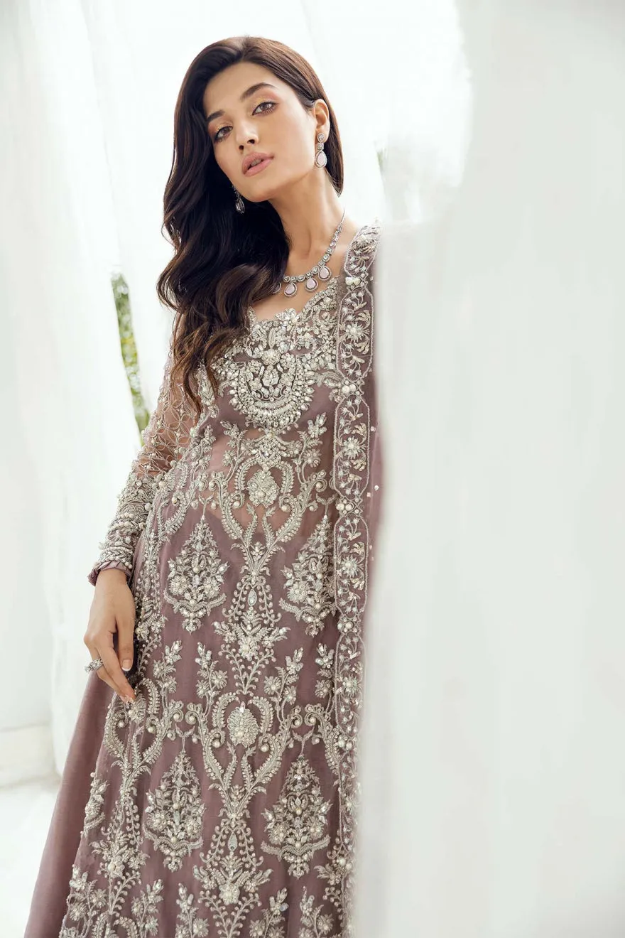 Elegant Long Kameez with Bridal Lehenga Pakistani Dress