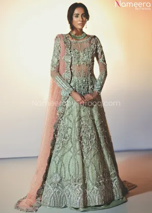 Elegant Pakistani Bridal Maxi for Wedding Online #BB275