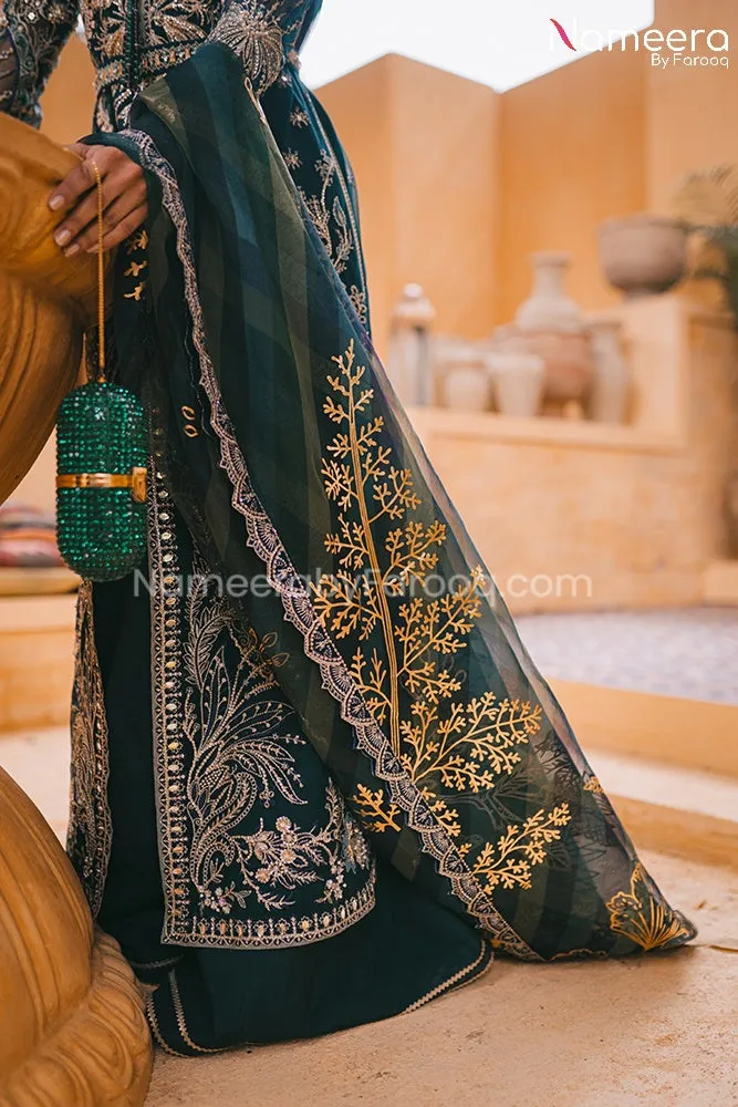 Embroidered Party Wear Dress Pakistani for Women #BP200