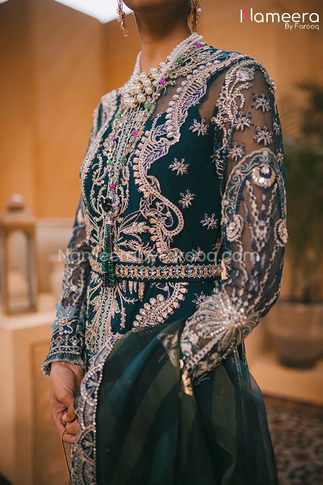 Embroidered Party Wear Dress Pakistani for Women #BP200