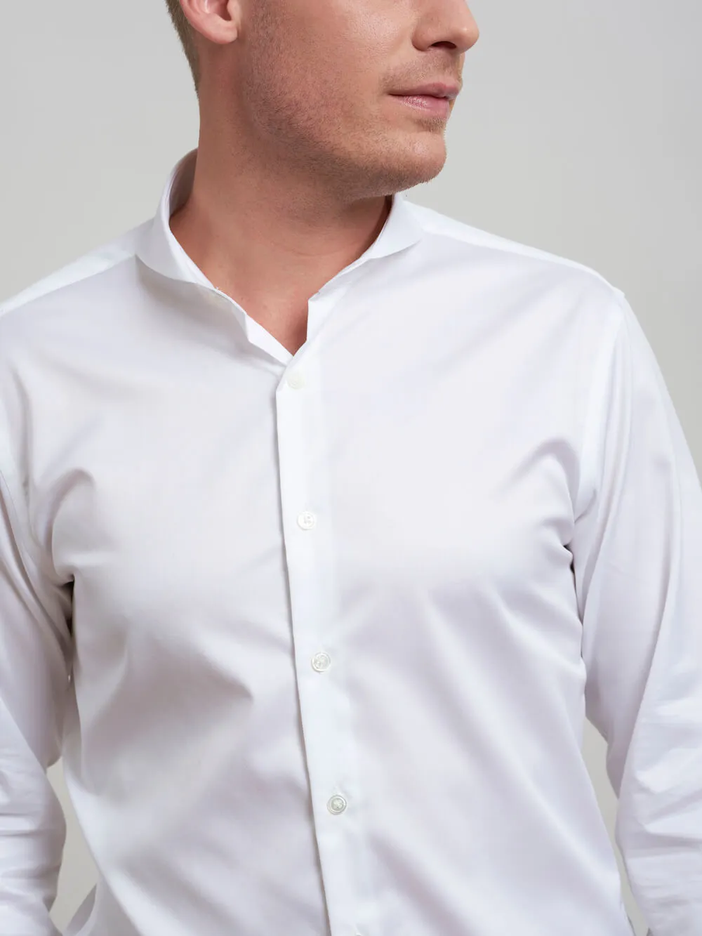 Extreme Cutaway Non-Iron White Premium Shirt