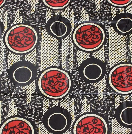 Fabric Bolt - Circle Mahogany - 12 Yards