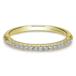 Gabriel & Co. "Jude" Diamond Wedding Band