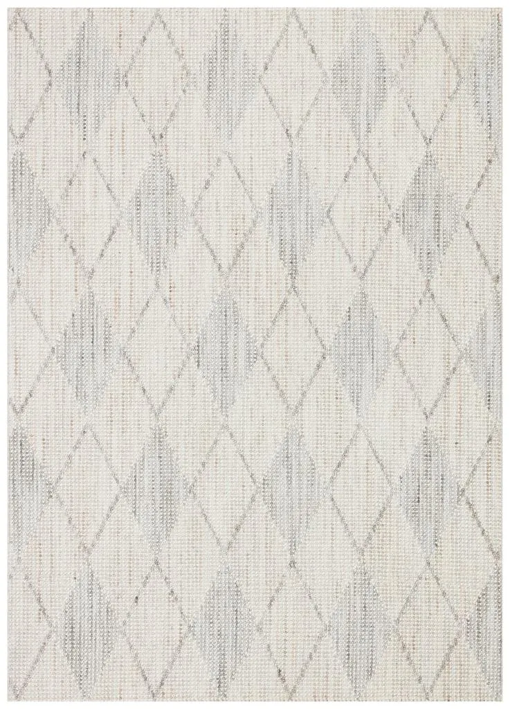 Gala Bohemian Gray Beige Area Rug 2231