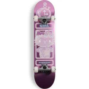 Girl Simon Bannerot Hello Kitty 50th Anniversary Complete Skateboard 7.5"