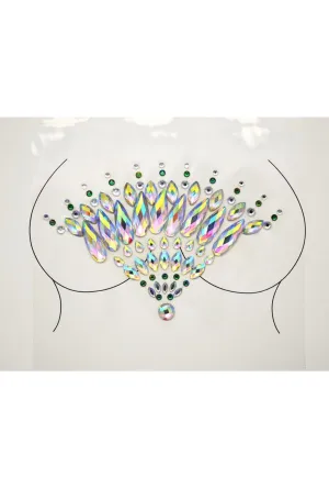 Glowing Goddess Body Jewel Sticker