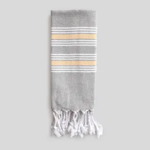 Grey Hand Towel – Dara Collection