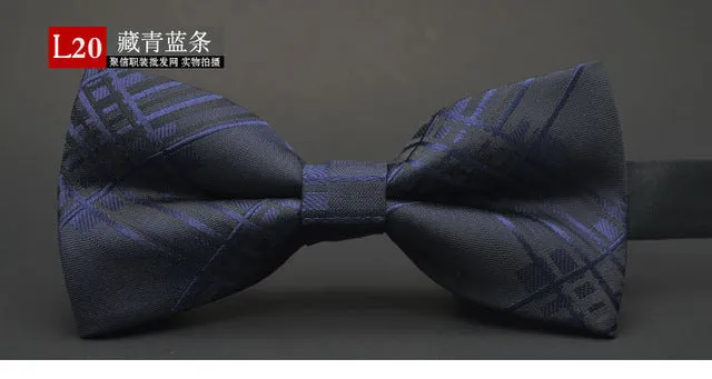 GUSLESON NEW Dot Bow Tie Wedding Bowtie Noeud Papillon Boys & Girls Polyester Silk Pajaritas Cravat Bowties Female Male Neckwear