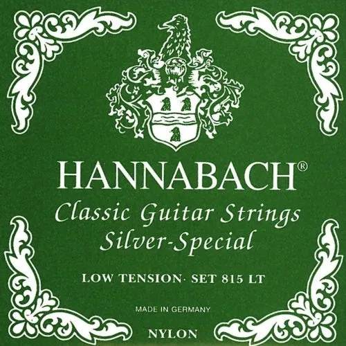 Hannabach 815 Silver Special Classical Guitar String Set - CLEARANCE!