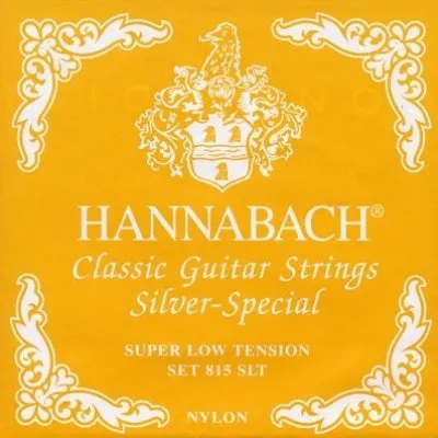 Hannabach 815 Silver Special Classical Guitar String Set - CLEARANCE!