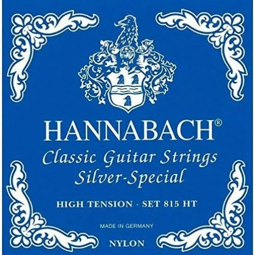 Hannabach 815 Silver Special Classical Guitar String Set - CLEARANCE!