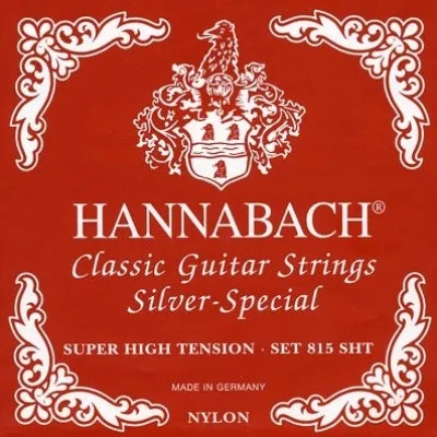 Hannabach 815 Silver Special Classical Guitar String Set - CLEARANCE!