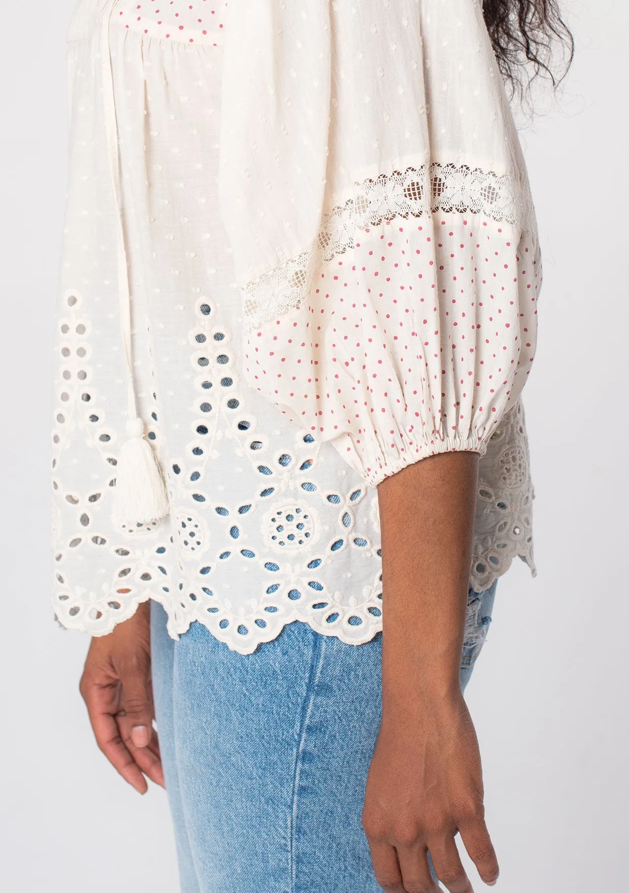 I Choose You Embroidered Top
