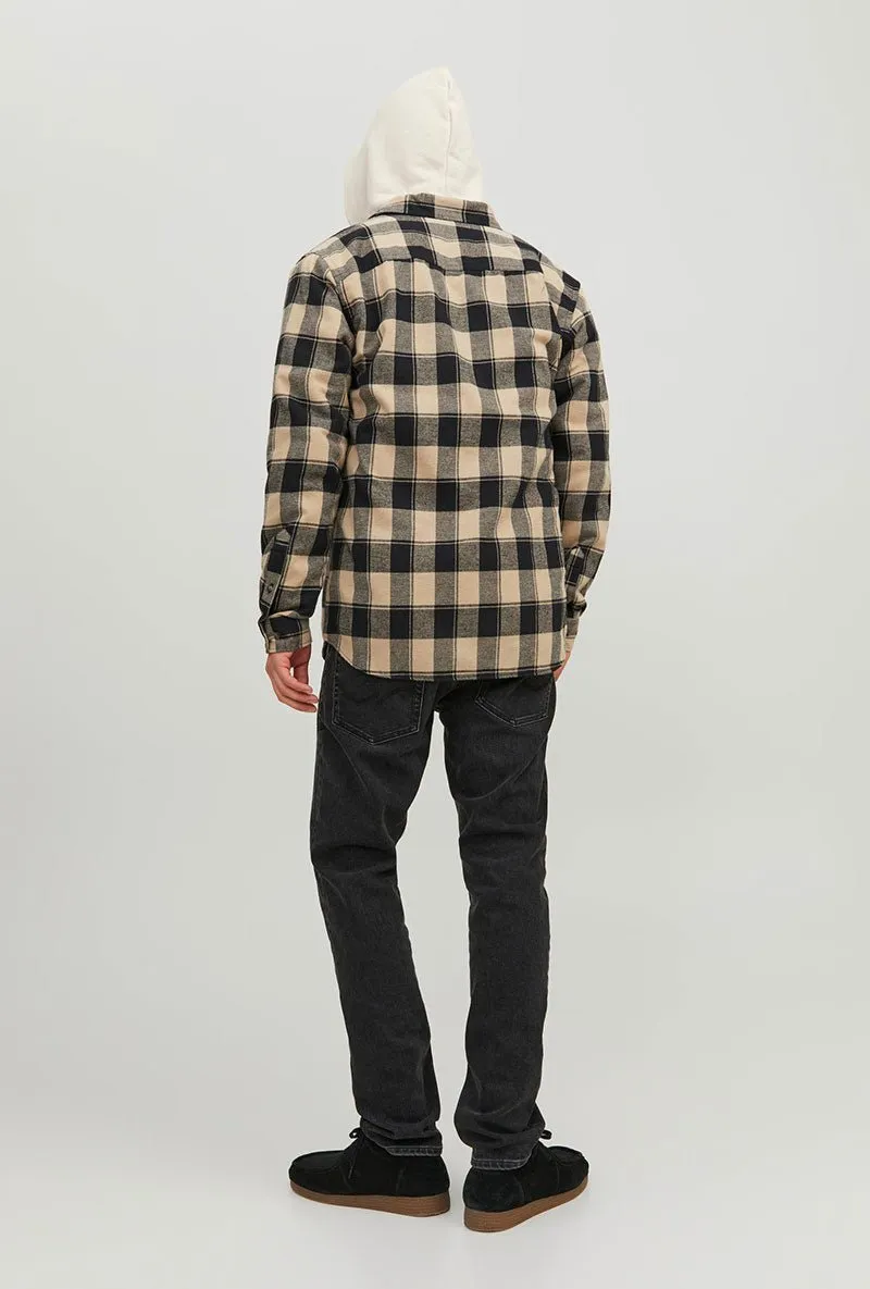 JACK AND JONES PLAIN BUFFALO LS SHIRT