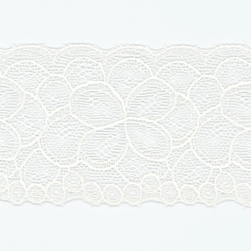 Jacquard Trimming Lace #00 Off White