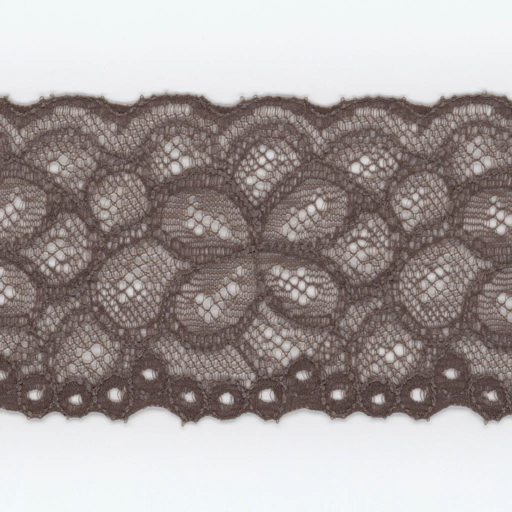 Jacquard Trimming Lace #141 Dark Plum