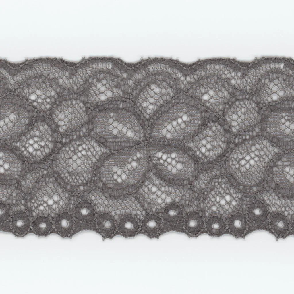 Jacquard Trimming Lace #159 Medium Gray