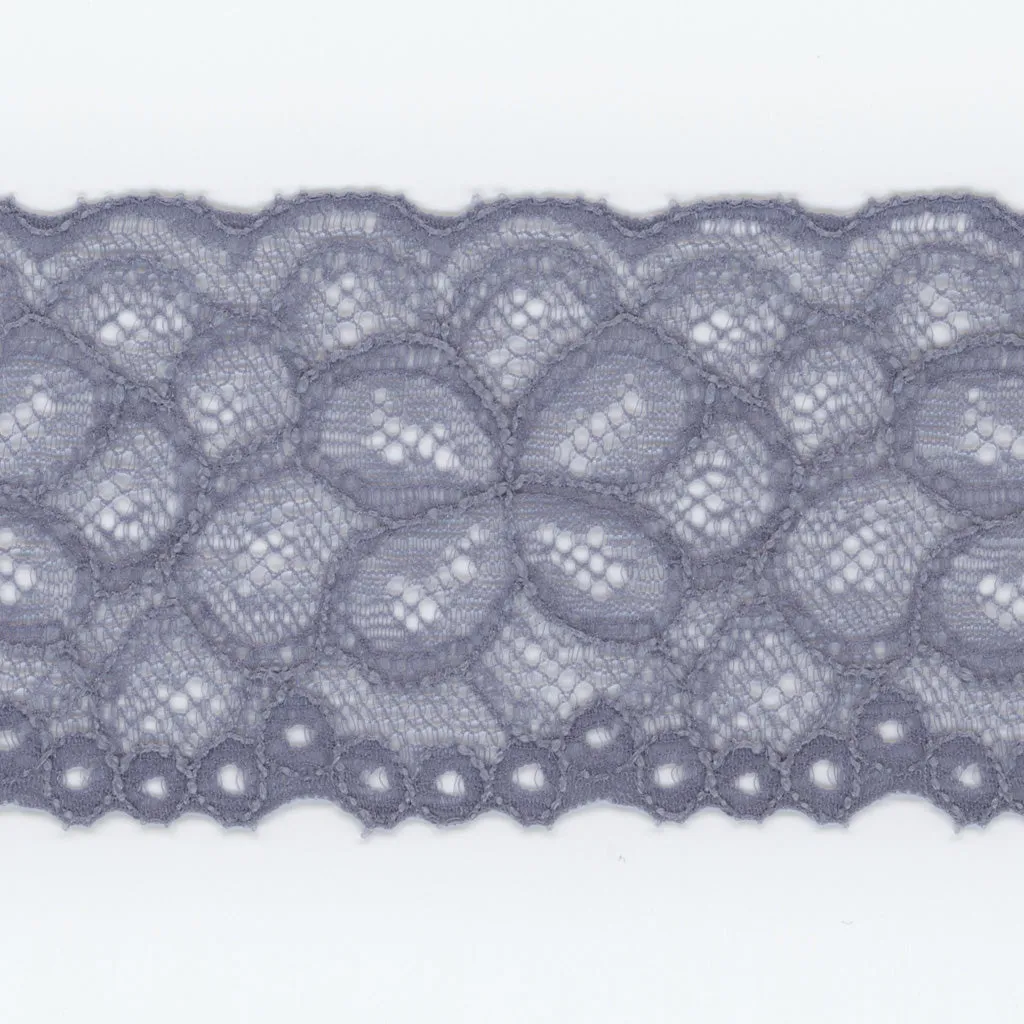 Jacquard Trimming Lace #23 Blue Gray
