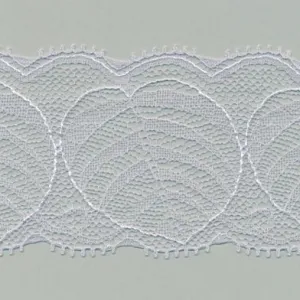 Jacquard Trimming Lace #93 Silver Rose