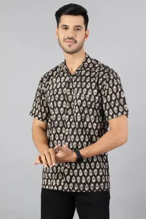 Jaipur 100% Cotton Black Shirt