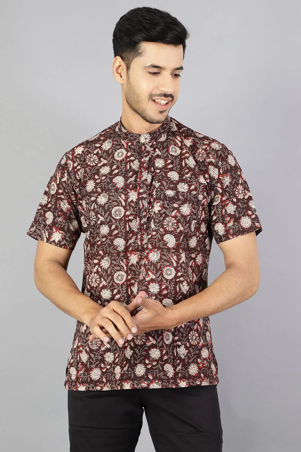 Jaipur 100% Cotton Multicolored Shirt