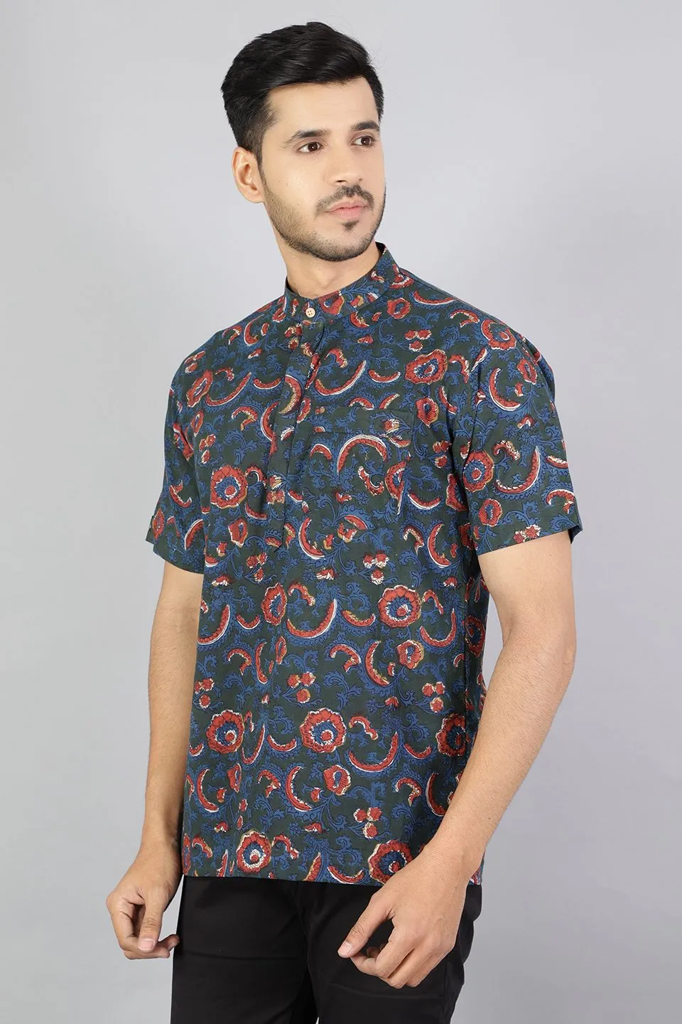Jaipur 100% Cotton Multicolored Shirt