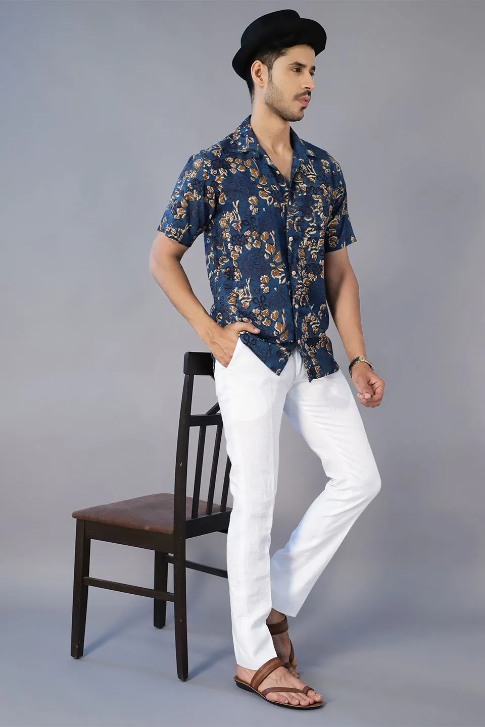 Jaipur 100 Cotton Multicolored Shirt