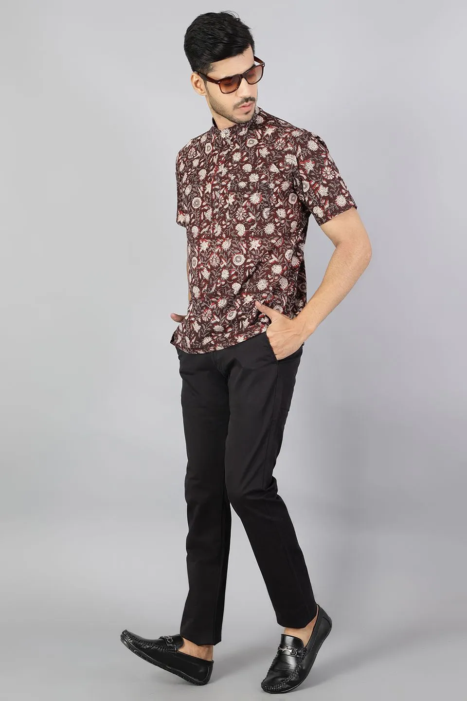 Jaipur 100% Cotton Multicolored Shirt