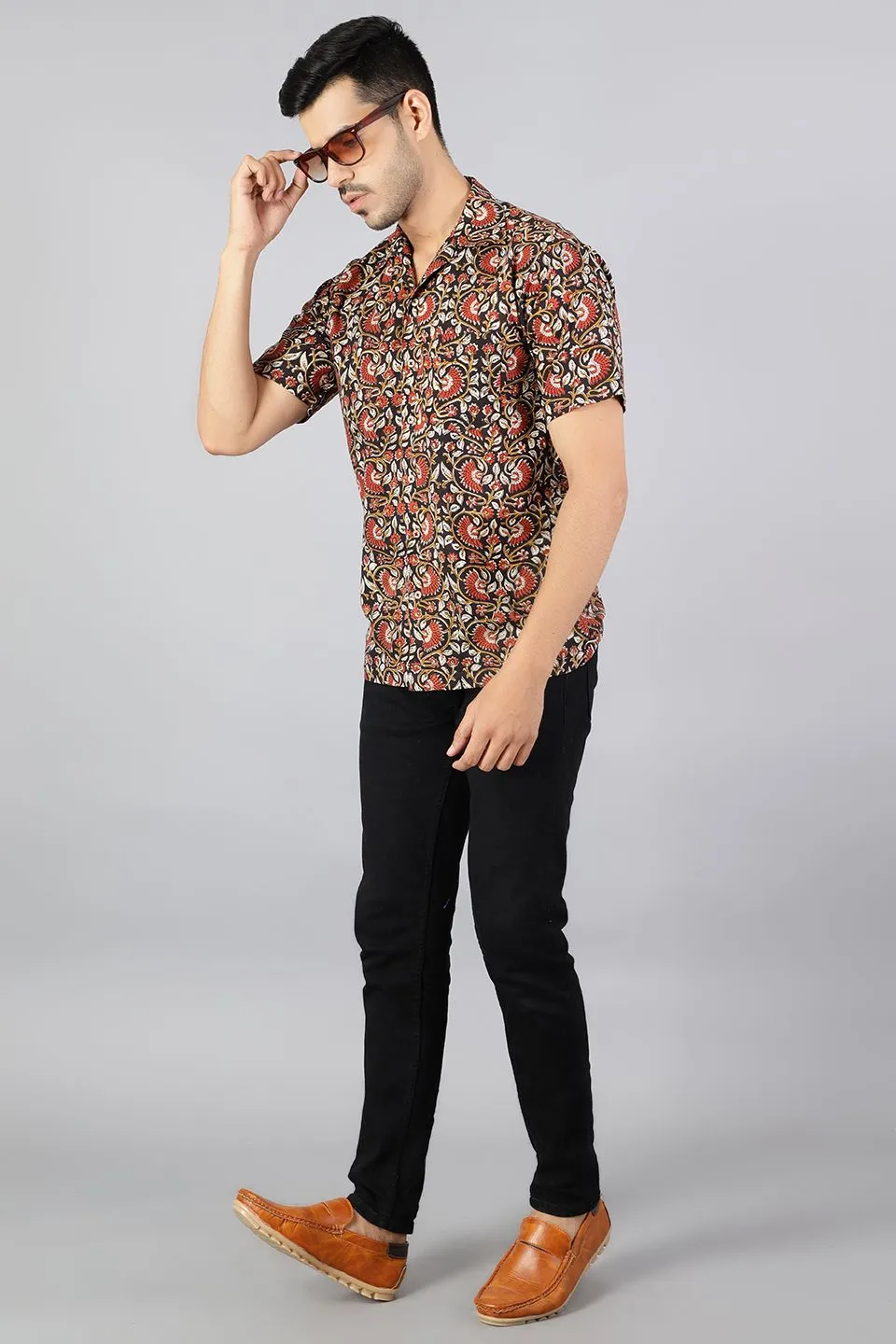 Jaipur 100% Cotton Multicolored Shirt