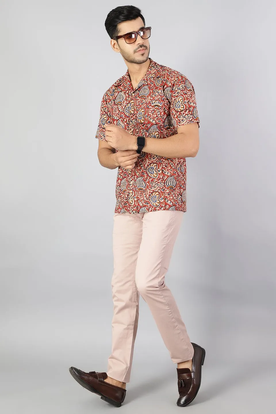 Jaipur 100% Cotton Multicolored Shirt
