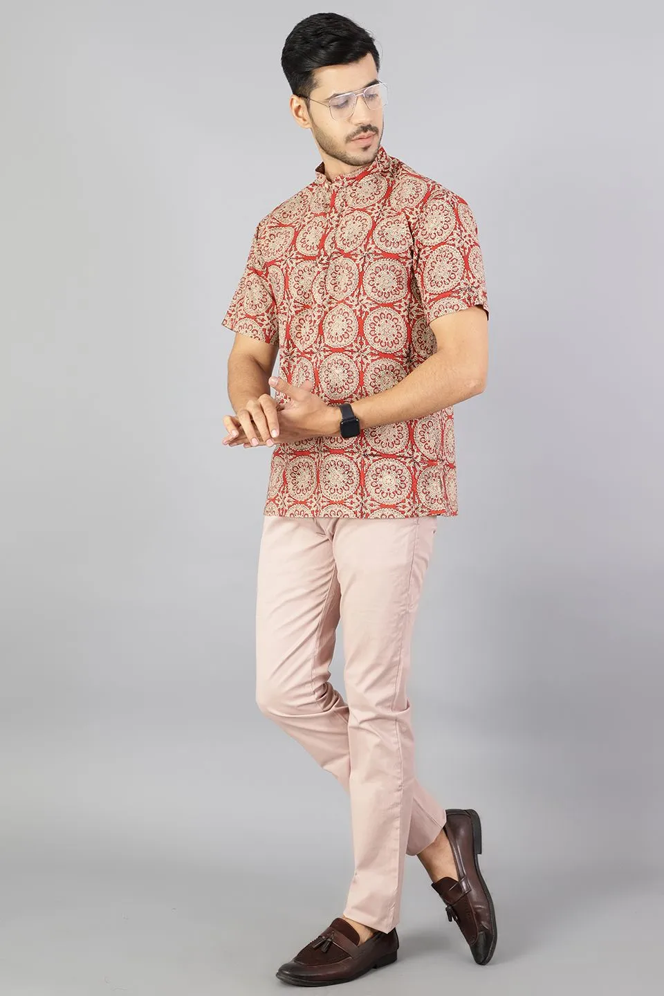 Jaipur 100% Cotton Multicolored Shirt