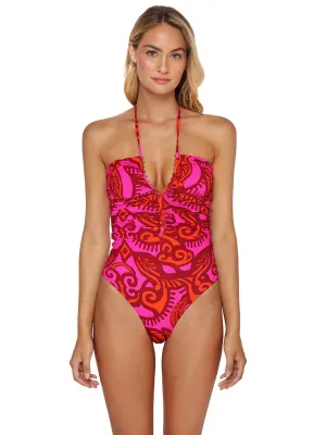 Josie Embroidered One Piece ::RET