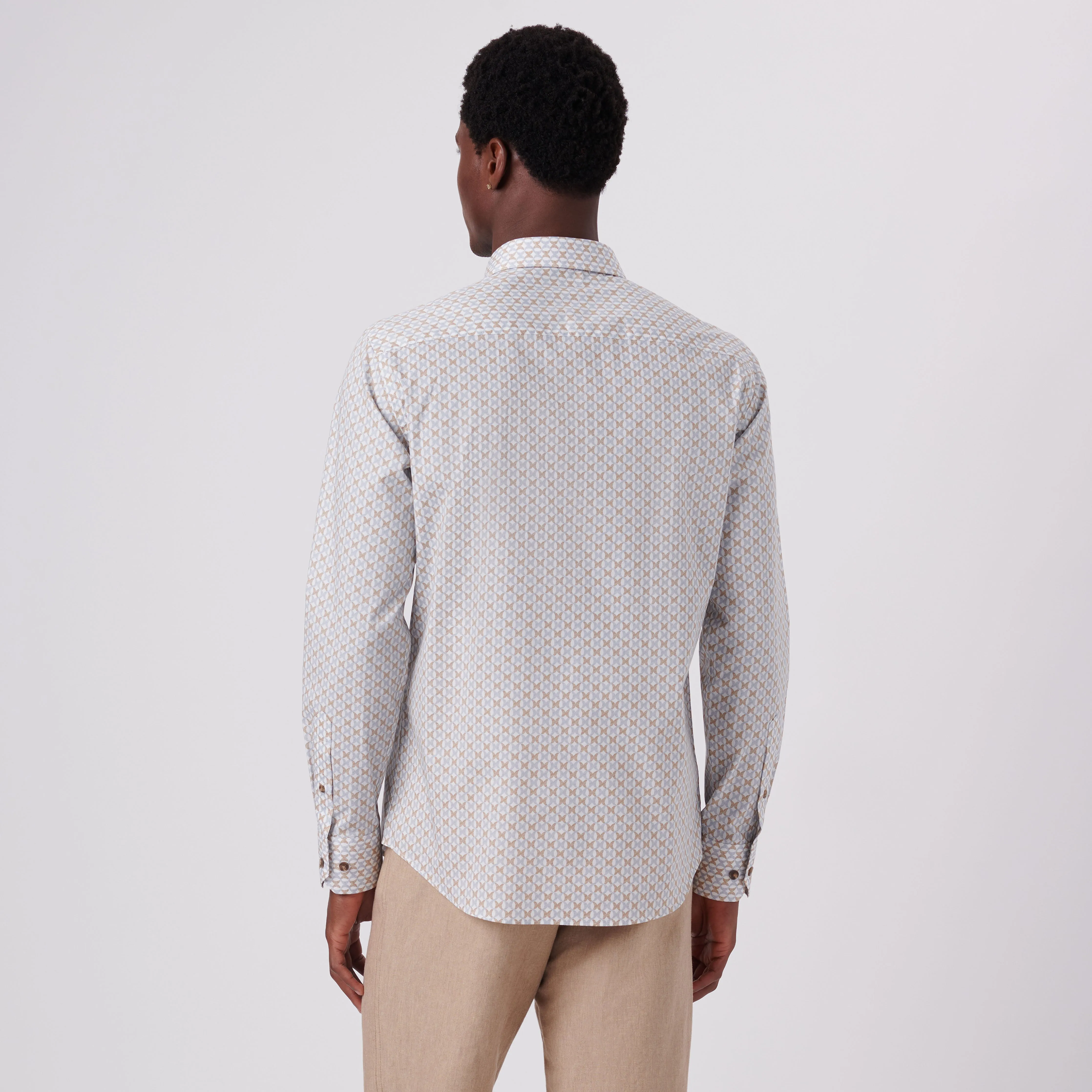Julian Abstract Print Shirt