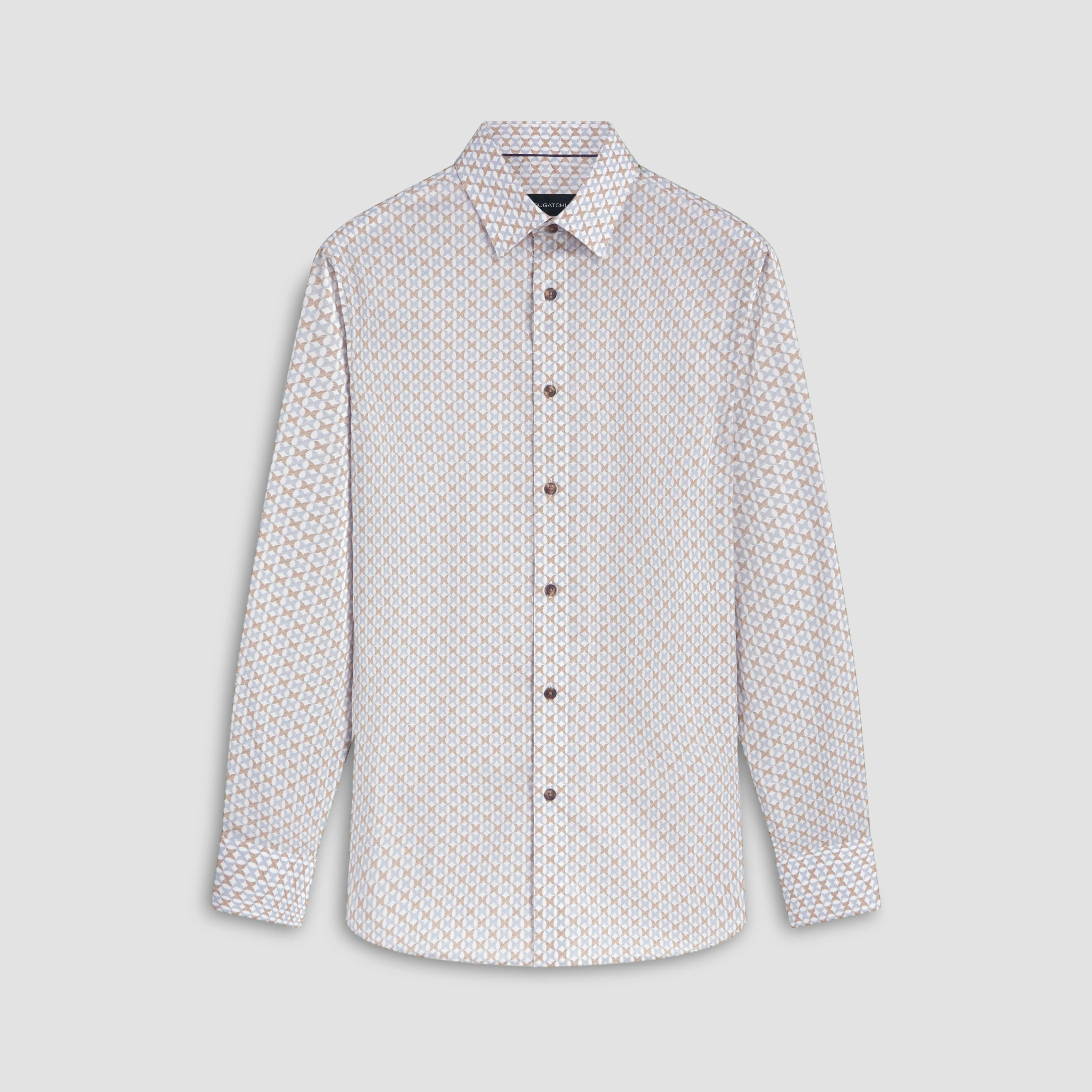 Julian Abstract Print Shirt
