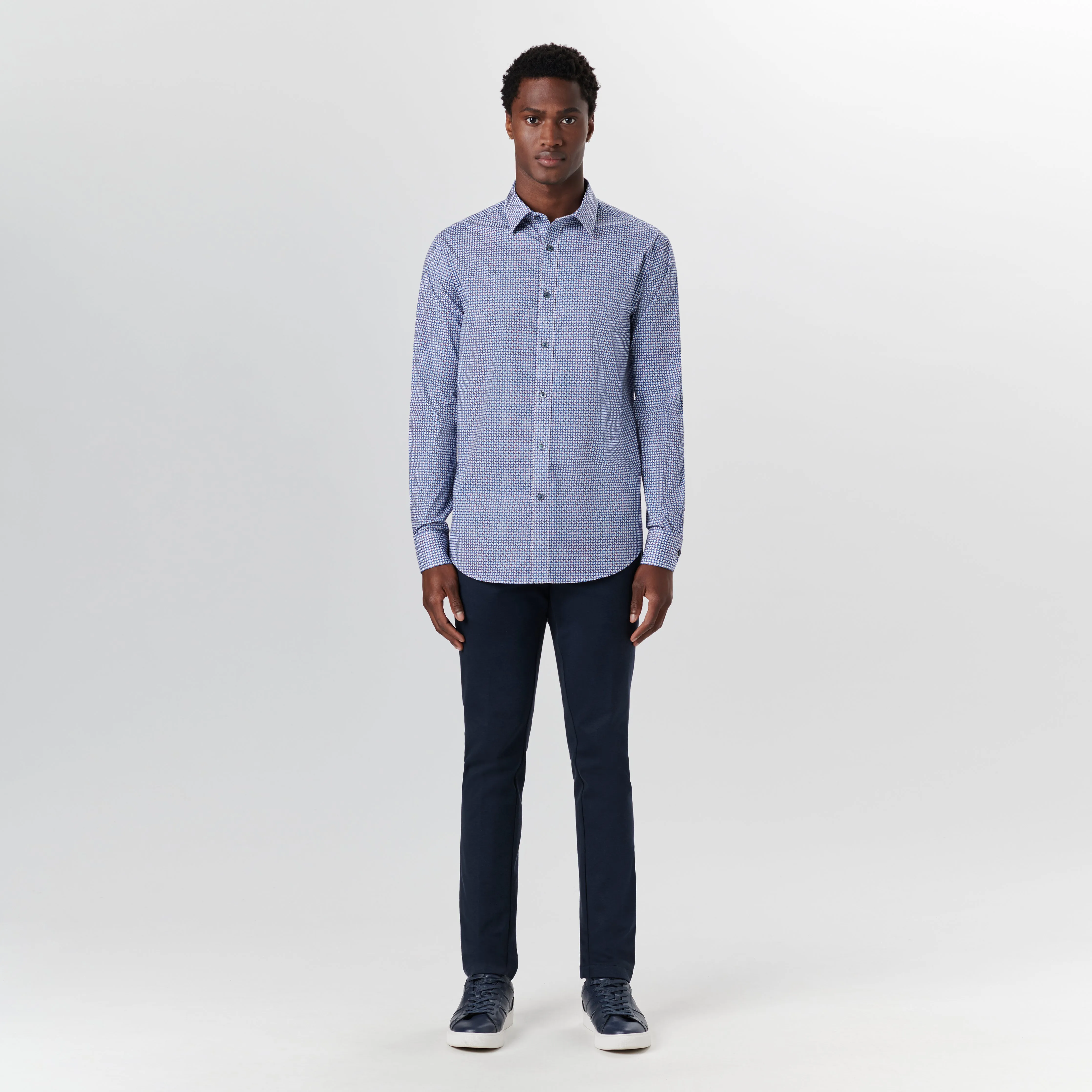 JULIAN Geometric Print Shirt