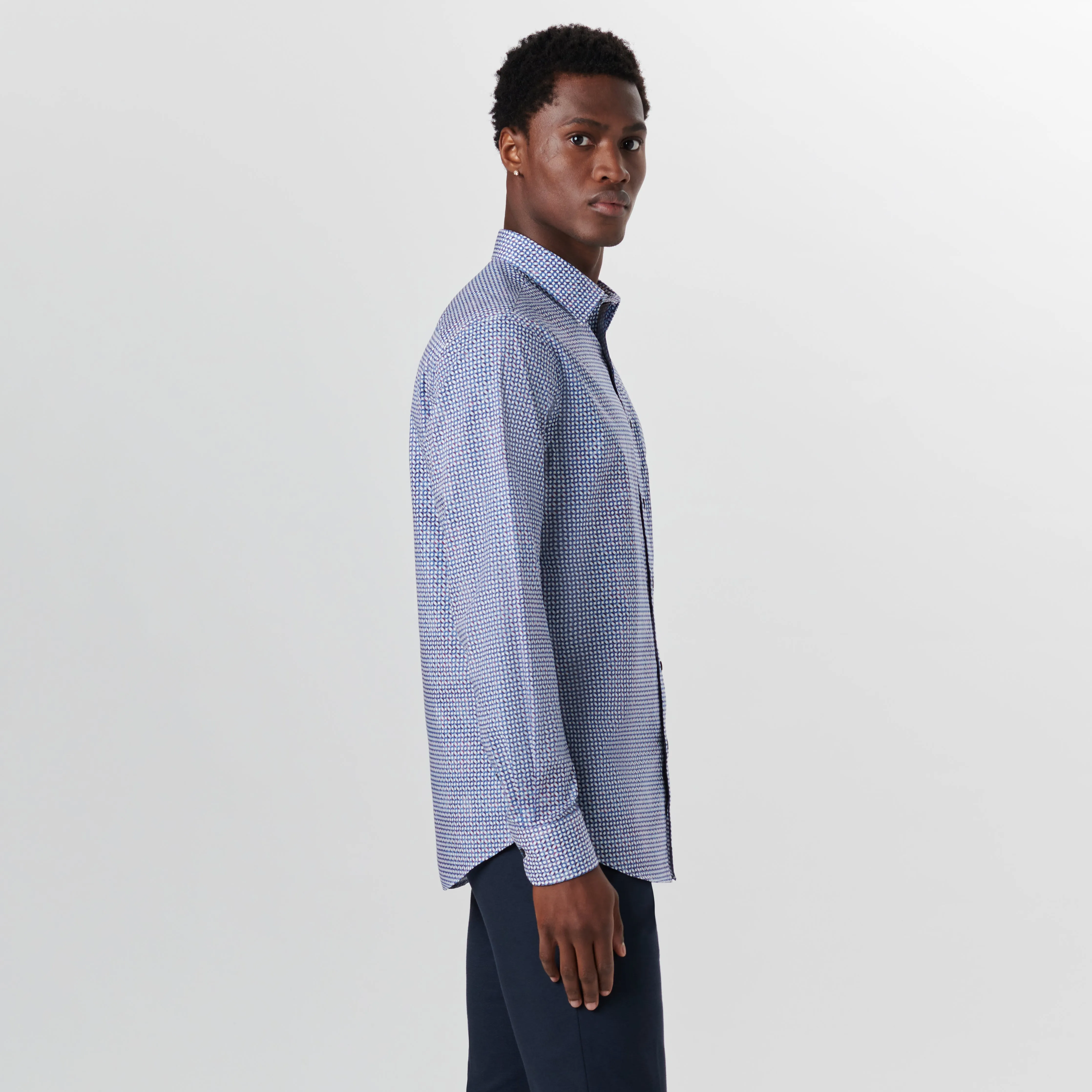 JULIAN Geometric Print Shirt