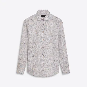 JULIAN Marble Print Shirt